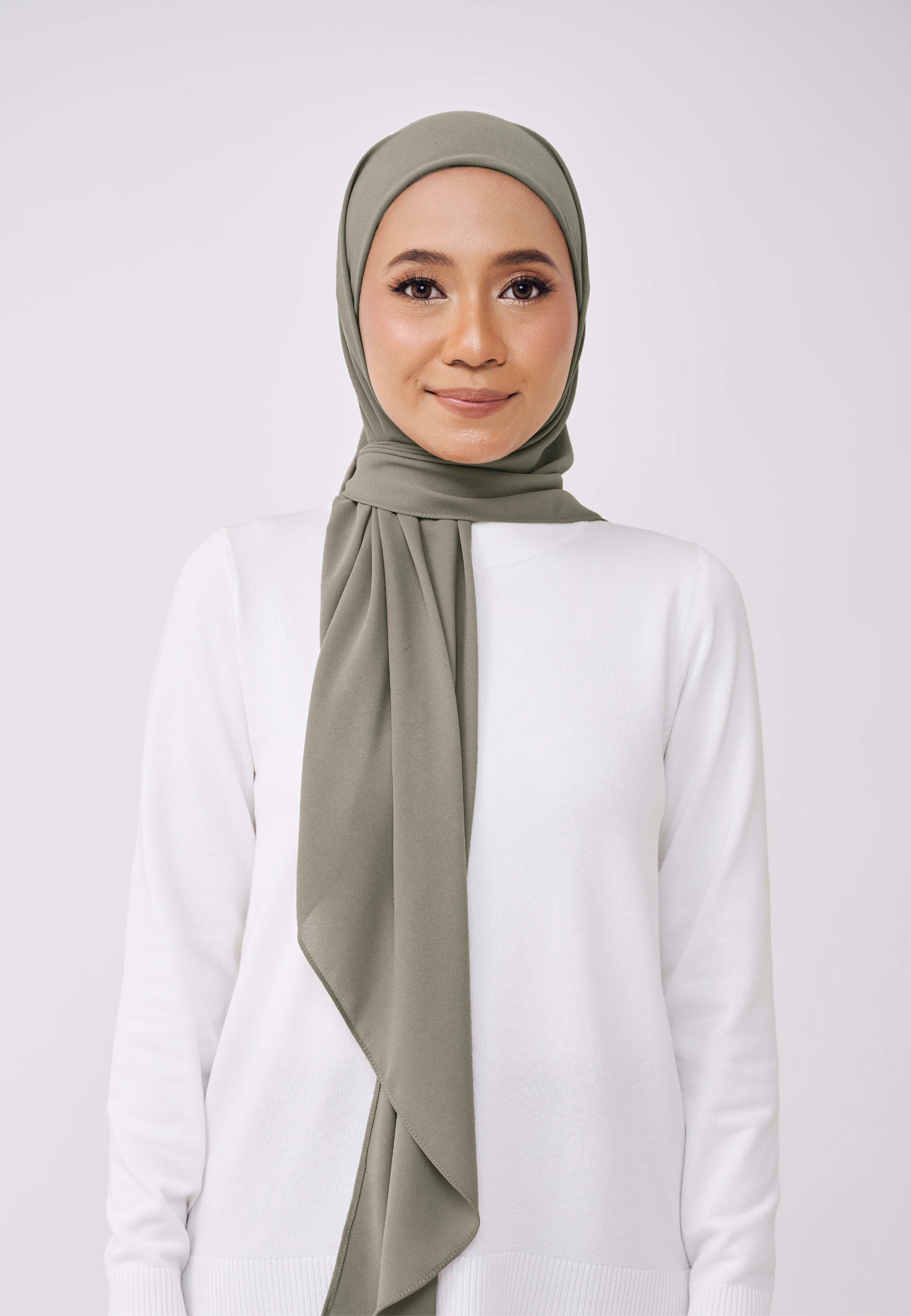 JASMINE ONE LAYER INSTANT BAWAL - THYME GREEN