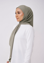 JASMINE ONE LAYER INSTANT BAWAL - THYME GREEN