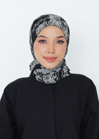 ARTISAN PRINTED INSTANT SHAWL IN KARYA