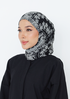 ARTISAN PRINTED INSTANT SHAWL IN KARYA