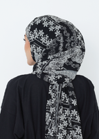 ARTISAN PRINTED INSTANT SHAWL IN KARYA