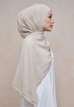 KUNTUM INSTANT SHAWL IN SAWO MATANG