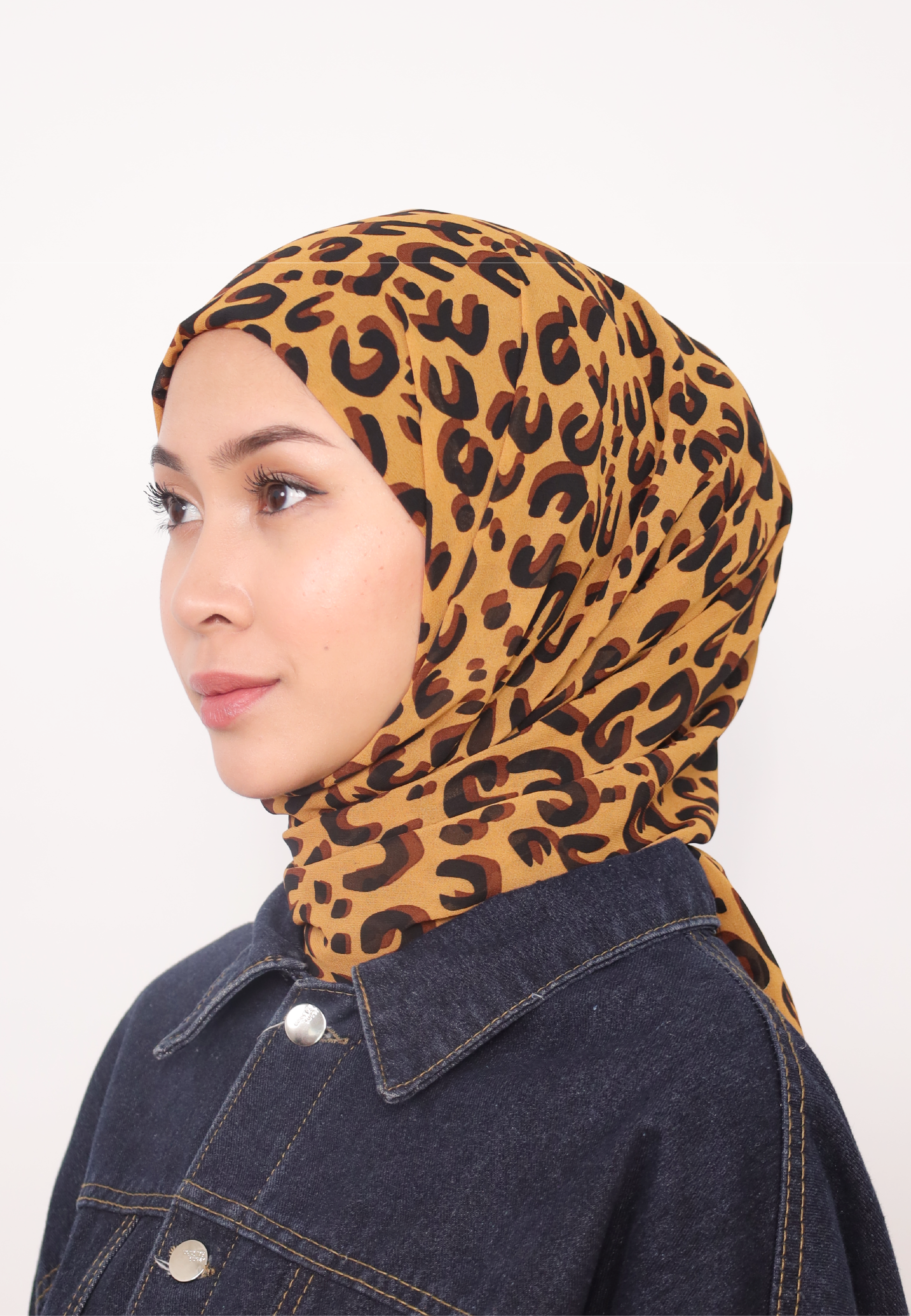 FELIS PRINTED INSTANT SHAWL - KESI