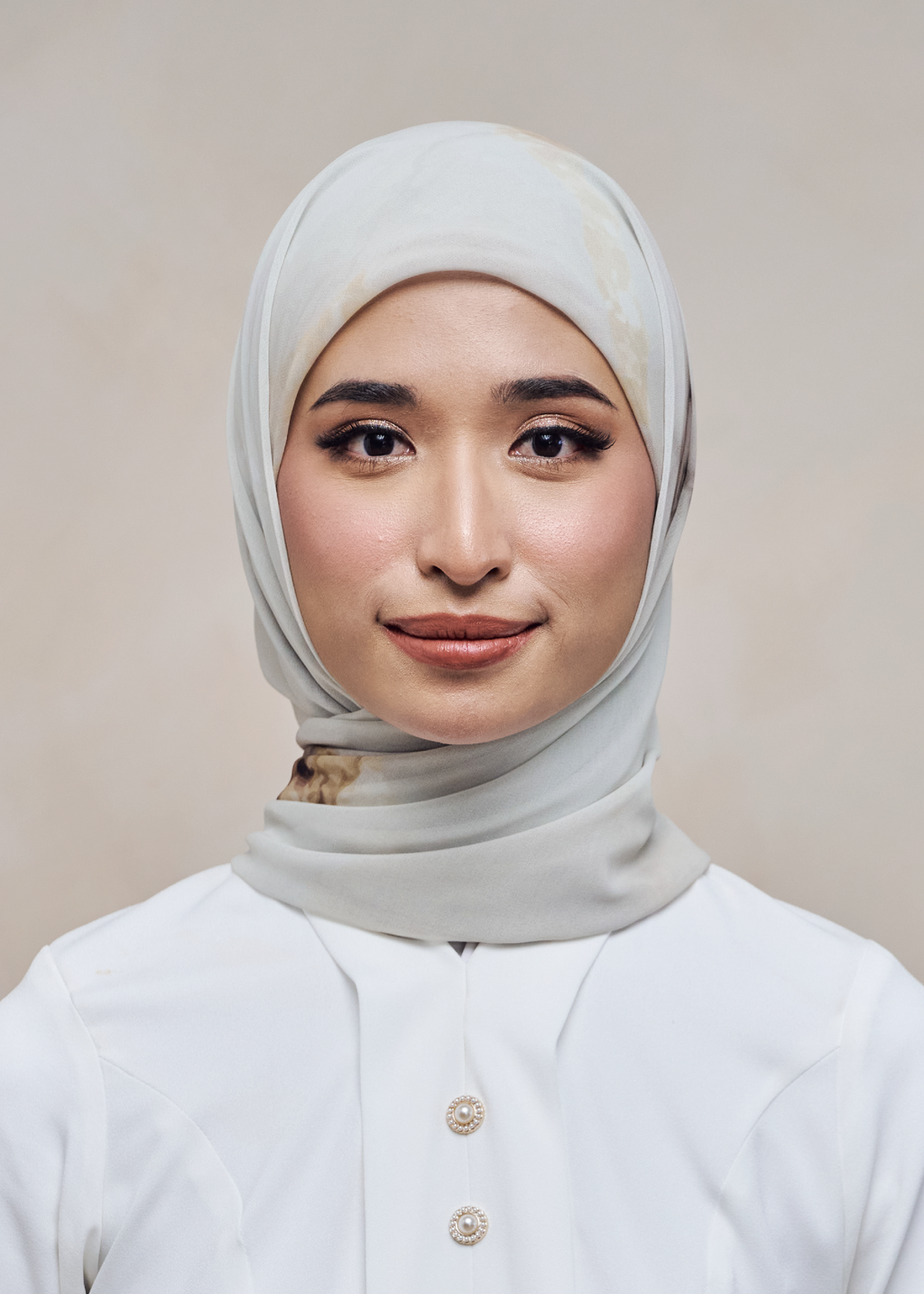 LEBARAN MELANGE LOOSE BAWAL - MARBLE