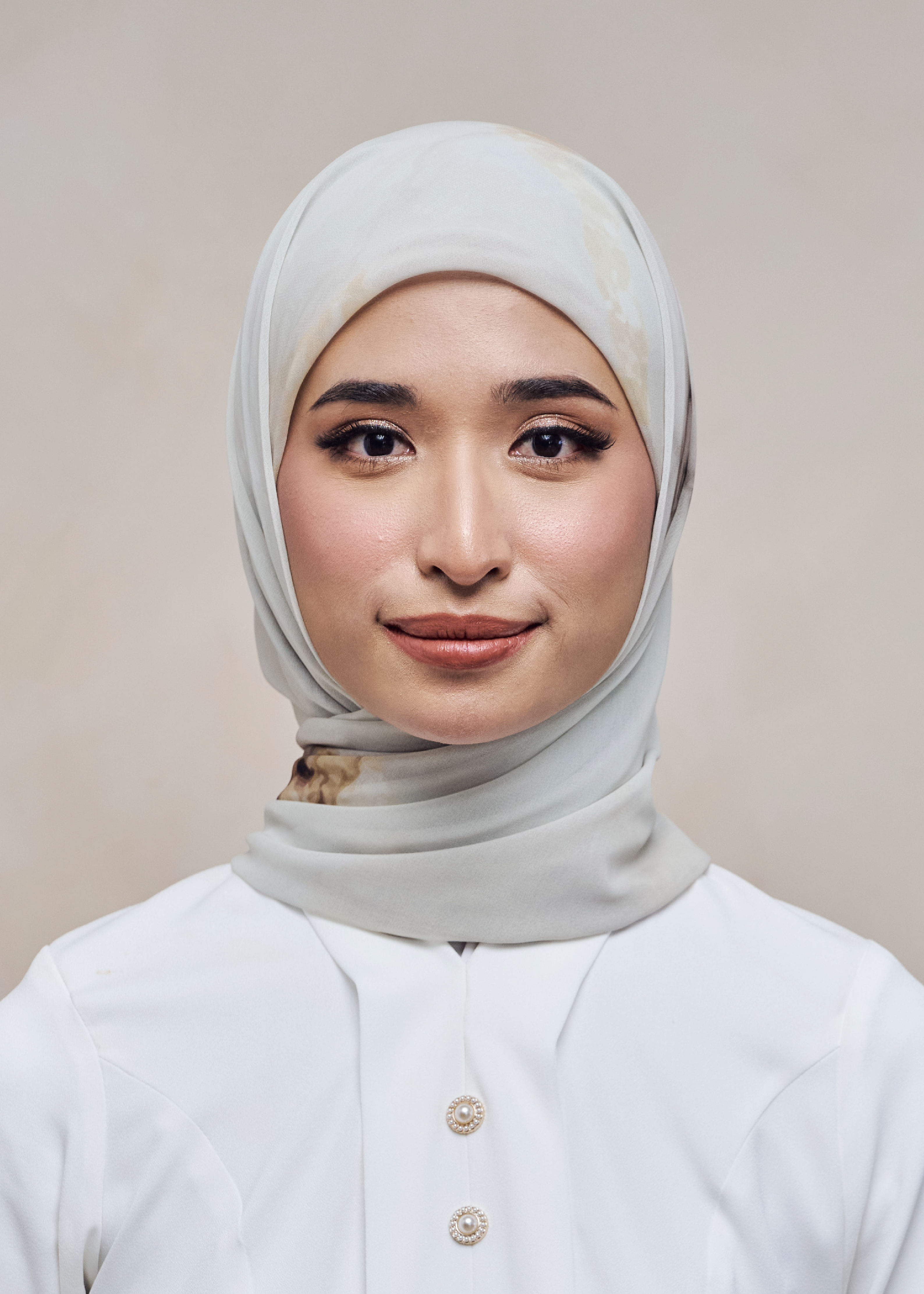 LEBARAN MELANGE LOOSE BAWAL - MARBLE