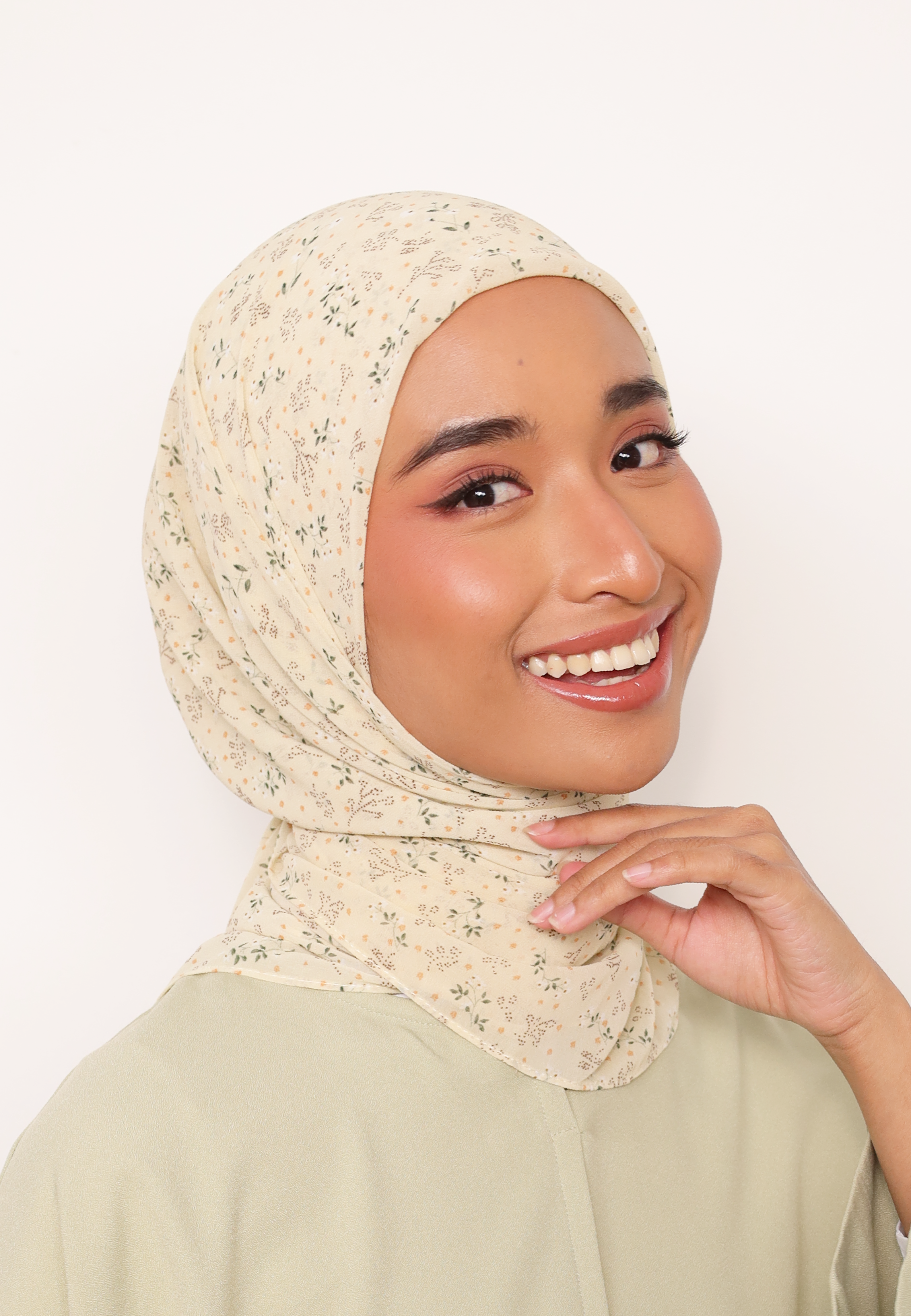 LE BLOOM PRINTED LOOSE BAWAL - EMBUN