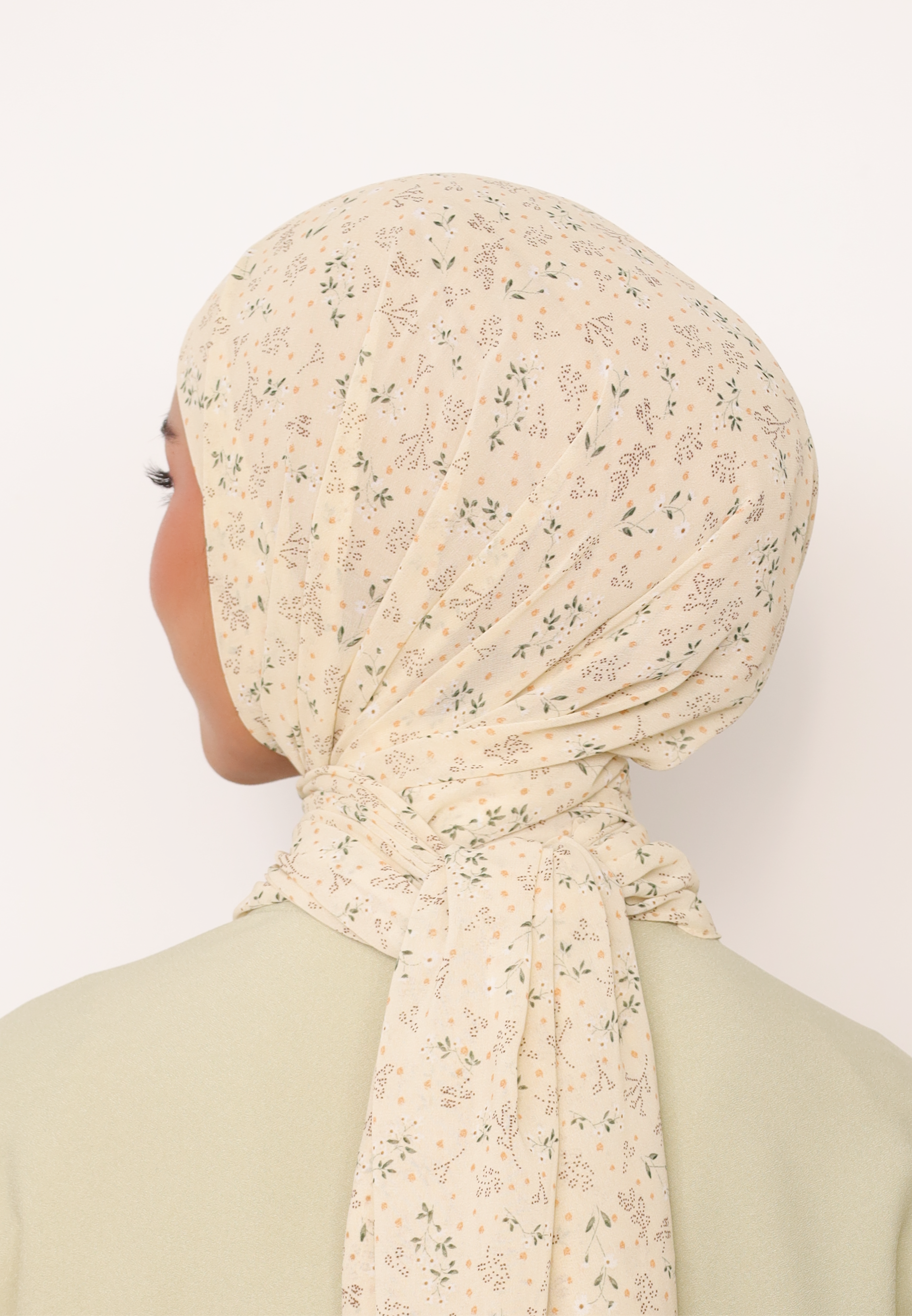 LE BLOOM PRINTED LOOSE SHAWL - EMBUN