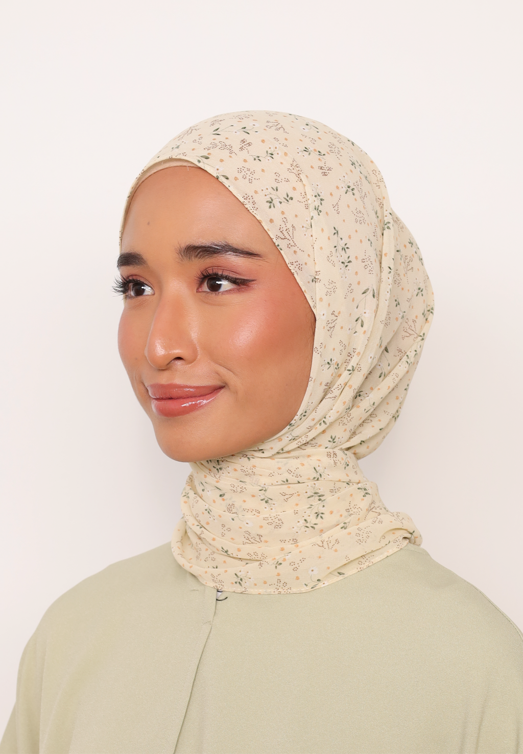 LE BLOOM PRINTED LOOSE SHAWL - EMBUN