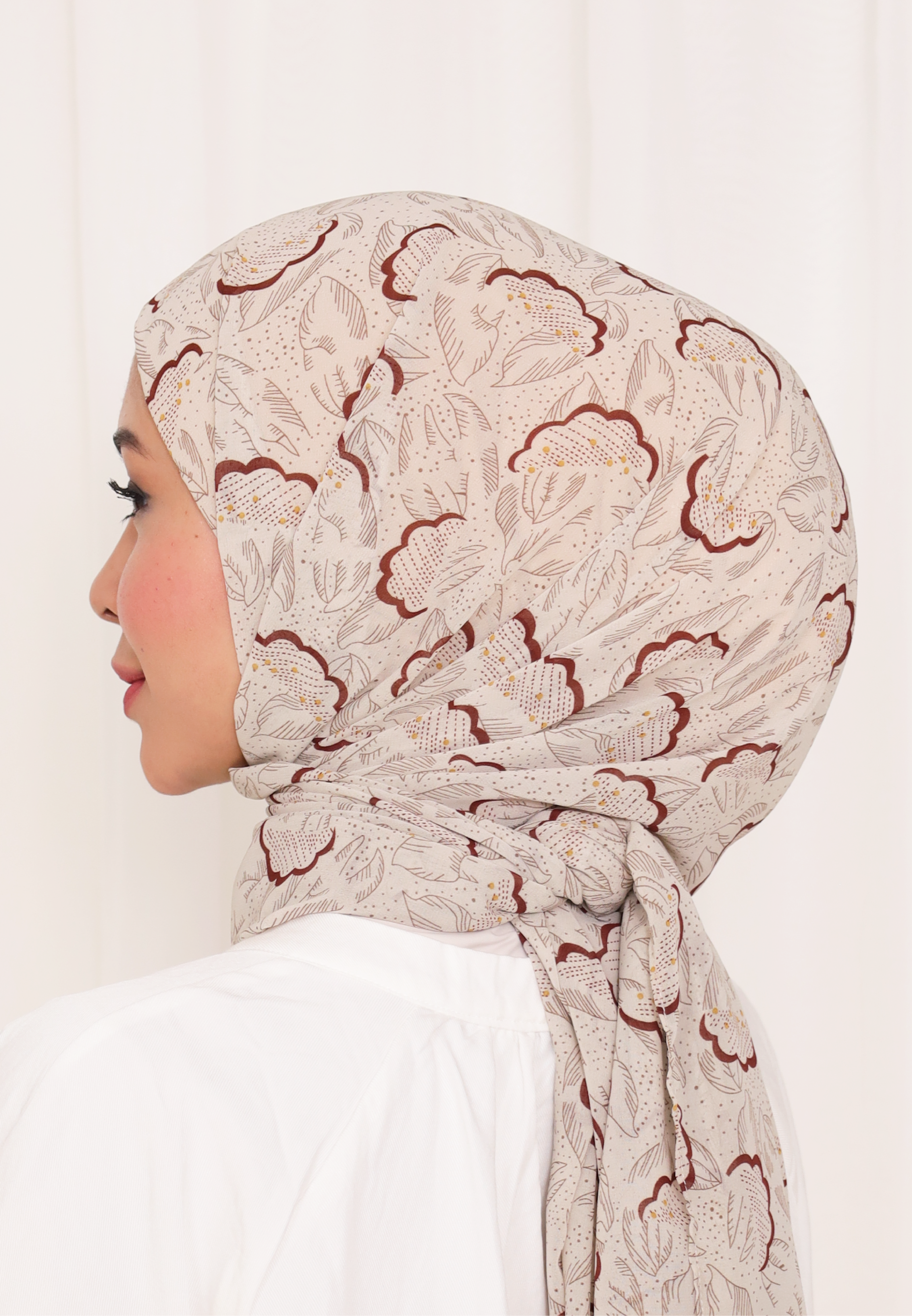 BELIEVE PRINTED LOOSE SHAWL IN AERA
