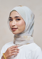 LEBARAN MELANGE LOOSE SHAWL - MARBLE