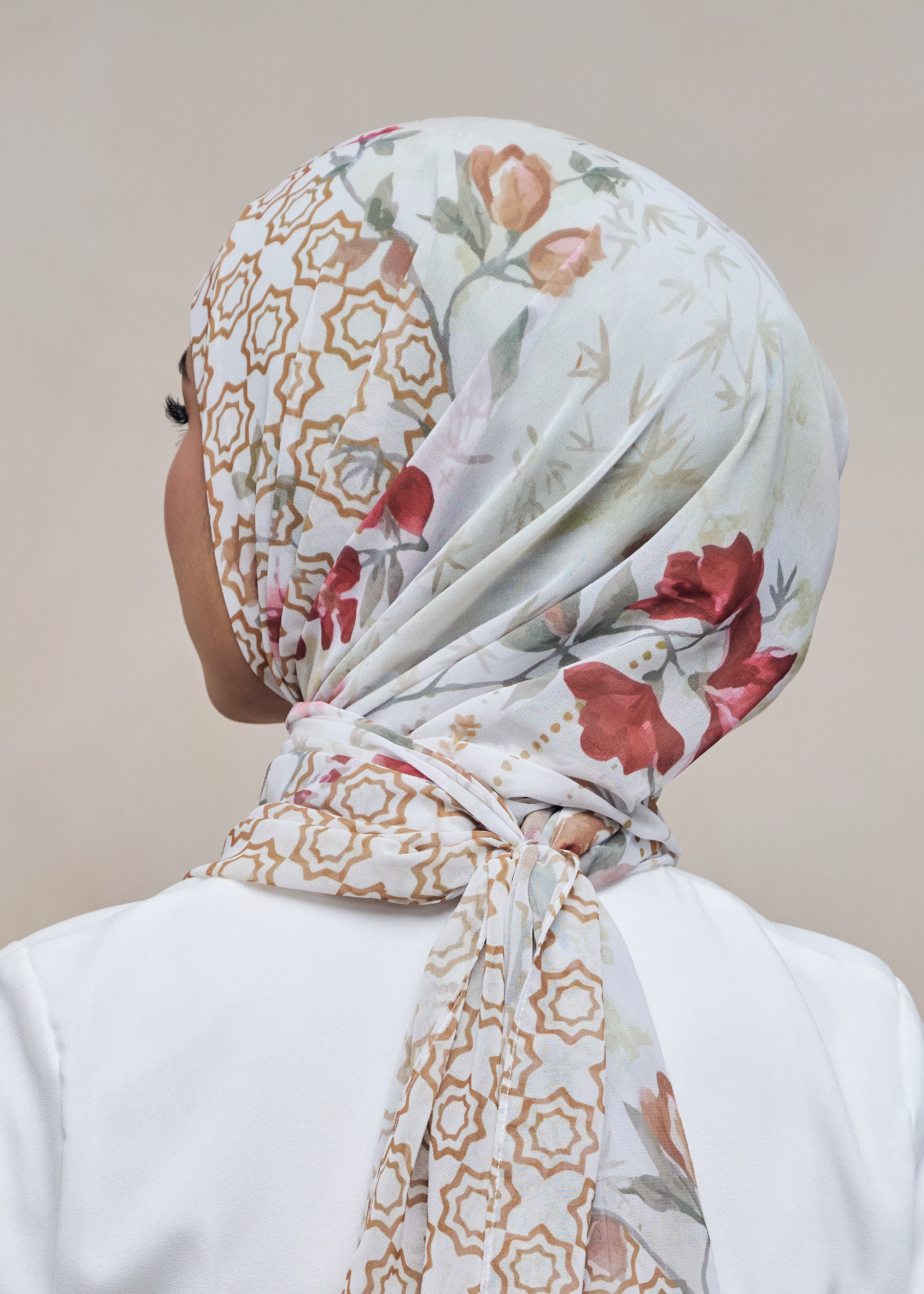 LEBARAN MELANGE LOOSE SHAWL - POTPOURRI