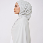 JASMINE HALF MOON INSTANT SHAWL - LIGHT SAGE