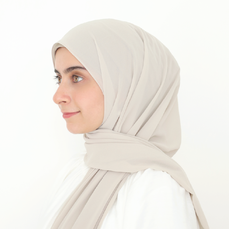 ORKED INSTANT SHAWL PLAIN - LAUREL GREEN