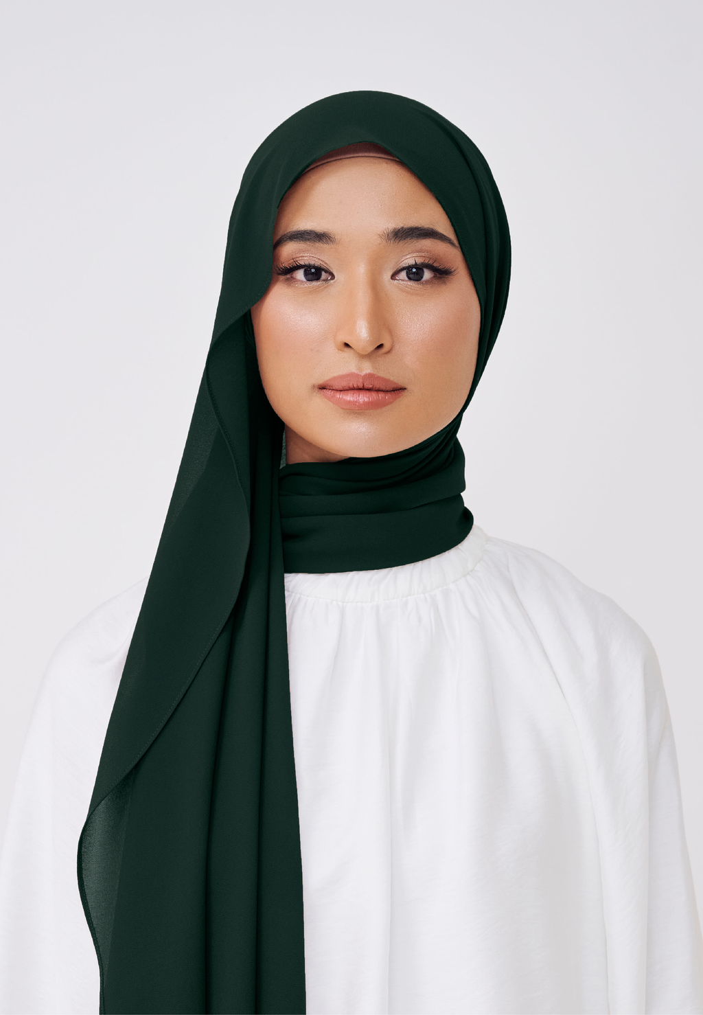 NADINE LOOSE SHAWL (NO INNER) - EMERALD GREEN