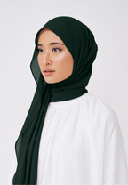 NADINE LOOSE SHAWL (NO INNER) - EMERALD GREEN