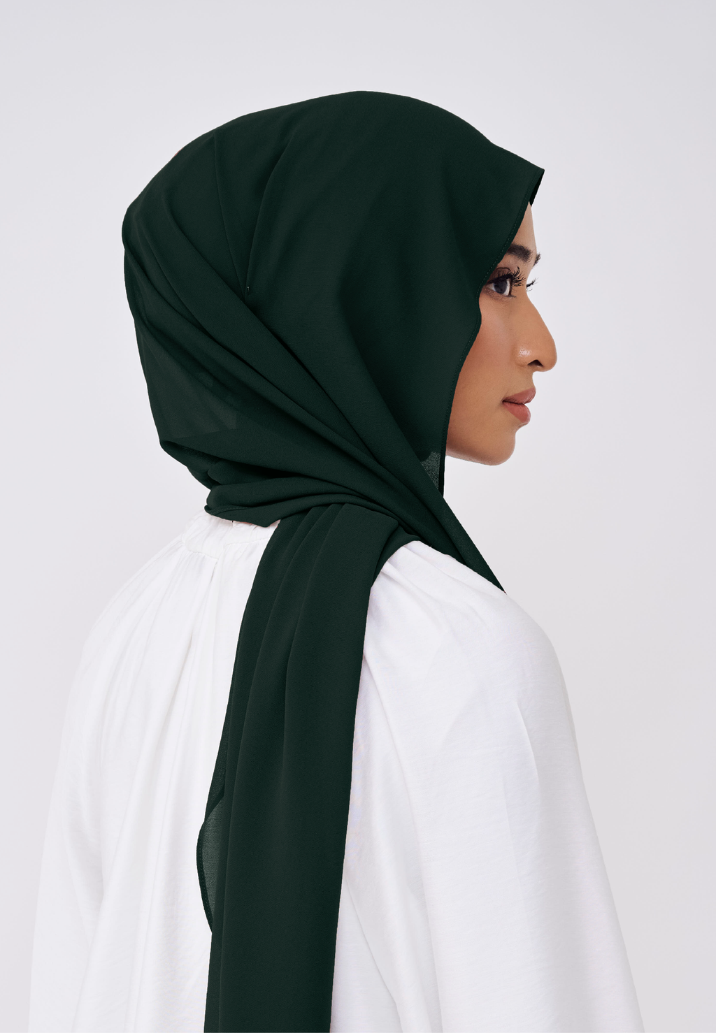 NADINE LOOSE SHAWL (NO INNER) - EMERALD GREEN