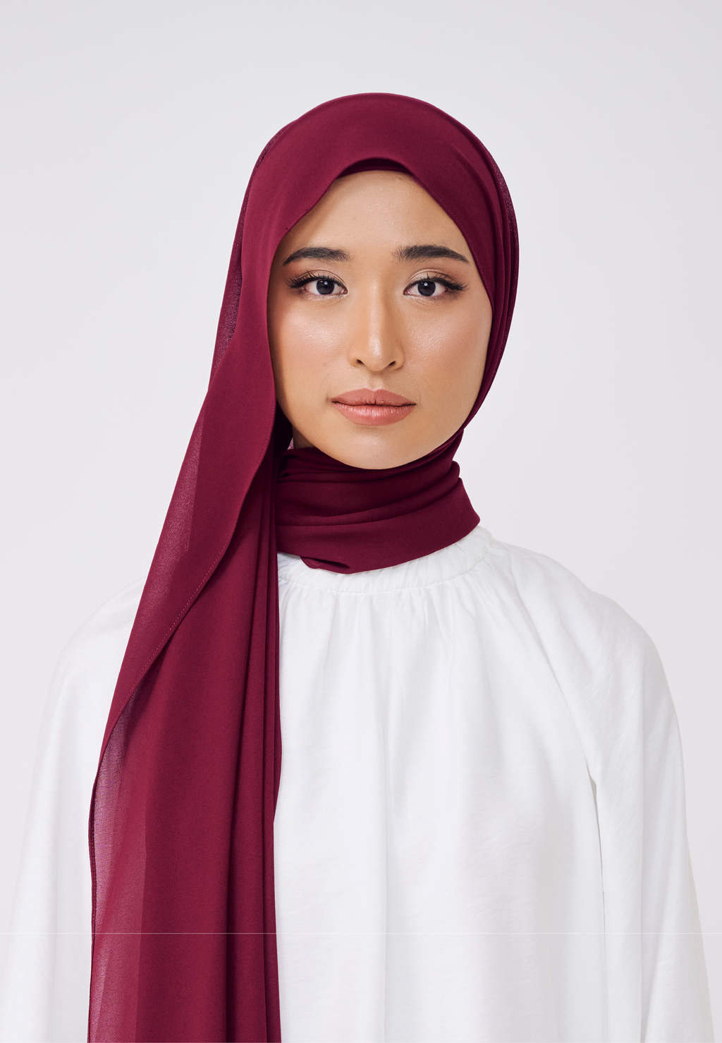 NADINE LOOSE SHAWL (NO INNER) - FUSHIA PINK