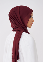 NADINE LOOSE SHAWL (NO INNER) - MAROON