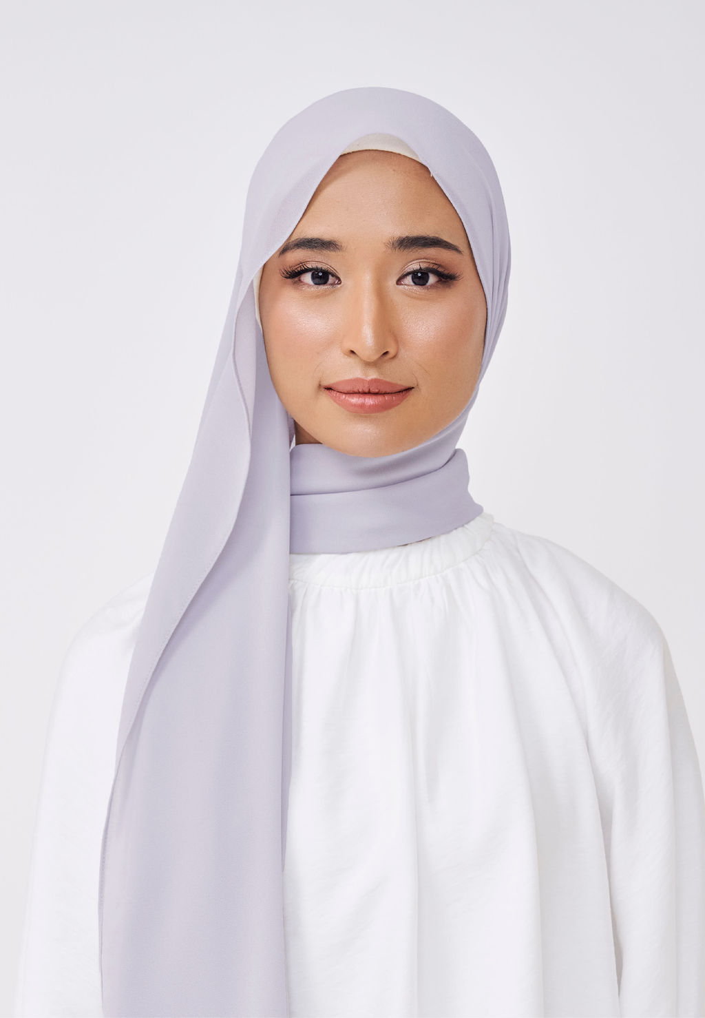 NADINE LOOSE SHAWL (NO INNER) - PASTEL LILAC