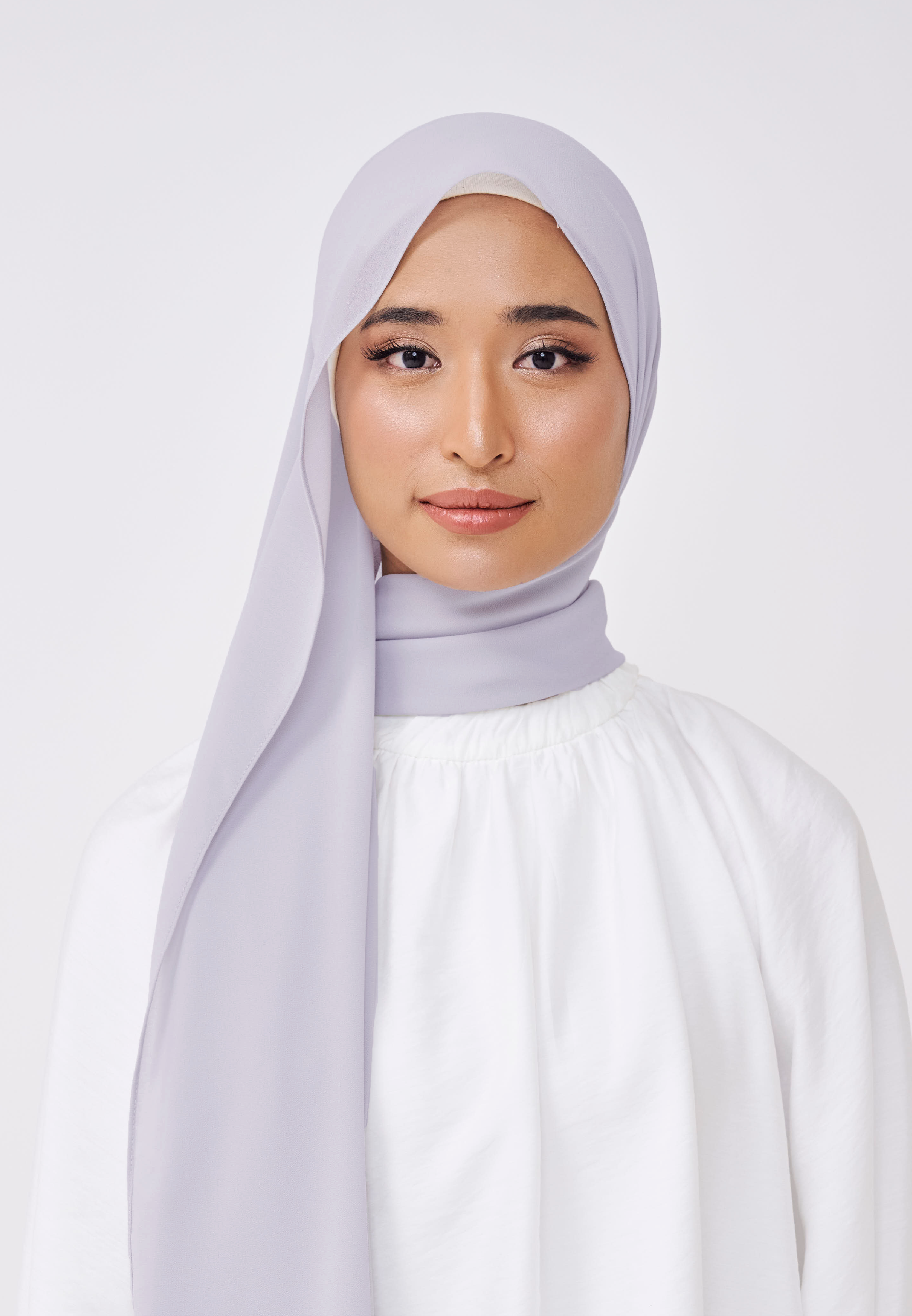NADINE LOOSE SHAWL (NO INNER) - PASTEL LILAC