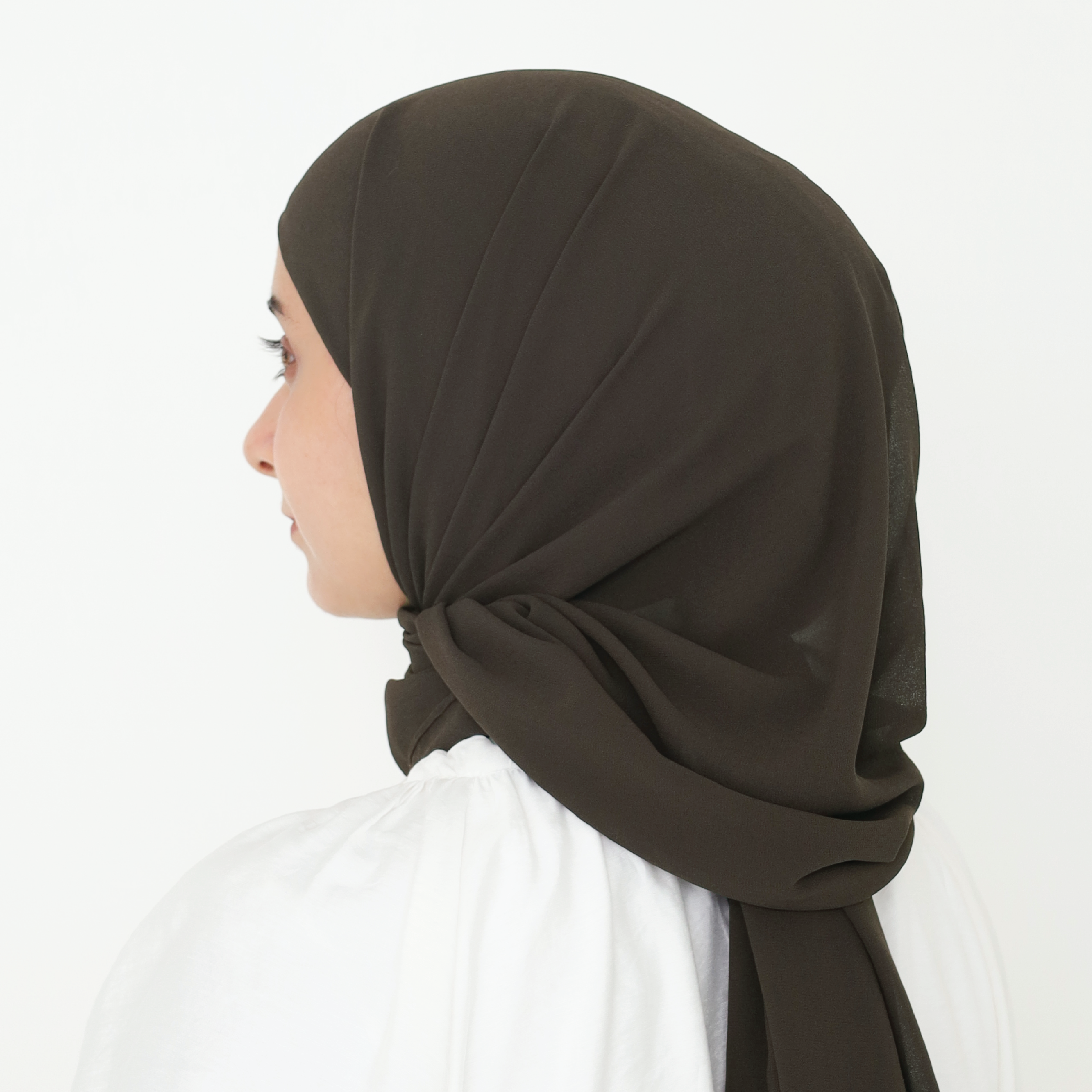 ELZA INSTANT SHAWL - MOSS GREEN