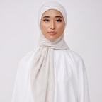 NADINE INSTANT BAWAL - WHITE BEIGE