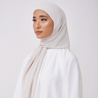 NADINE INSTANT BAWAL - WHITE BEIGE