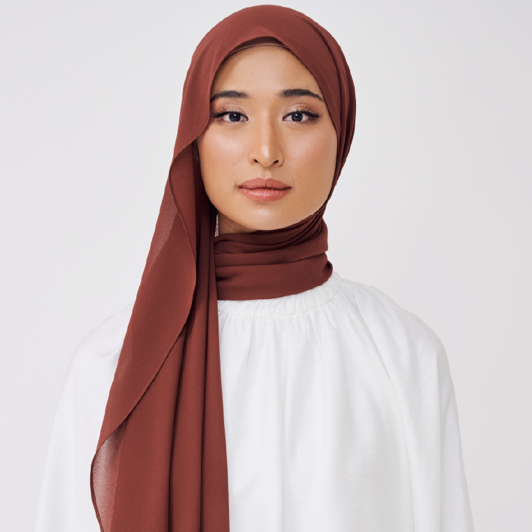 NADINE LOOSE SHAWL (NO INNER) - BOMBAY BROWN