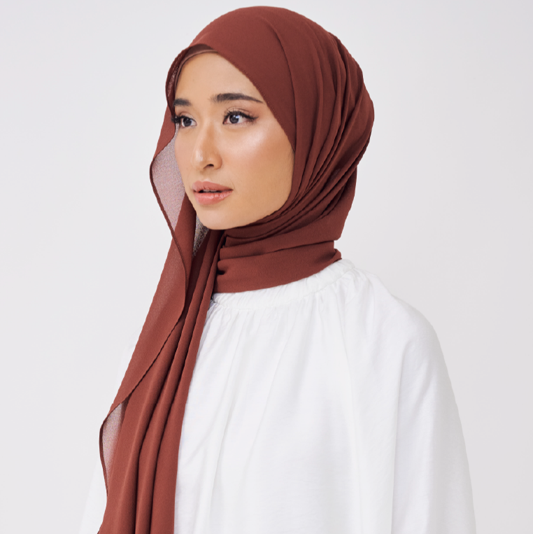 NADINE LOOSE SHAWL (NO INNER) - BOMBAY BROWN