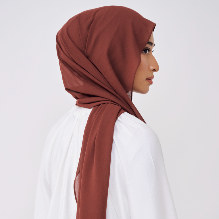 NADINE LOOSE SHAWL (NO INNER) - BOMBAY BROWN