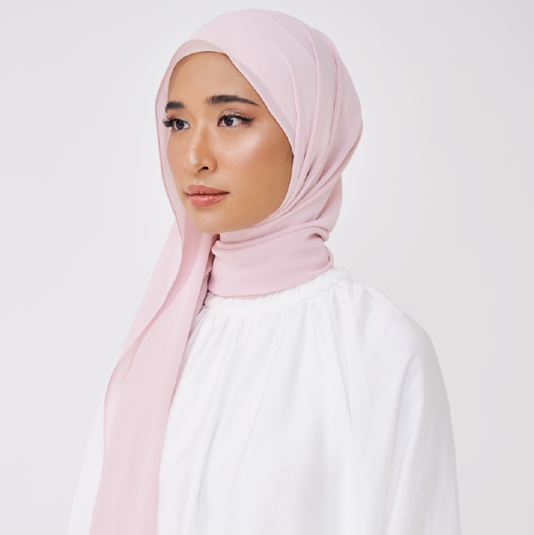 NADINE LOOSE SHAWL (NO INNER) - CAMEO PINK