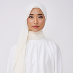 NADINE LOOSE SHAWL (NO INNER) - IVORY