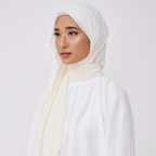 NADINE LOOSE SHAWL (NO INNER) - IVORY