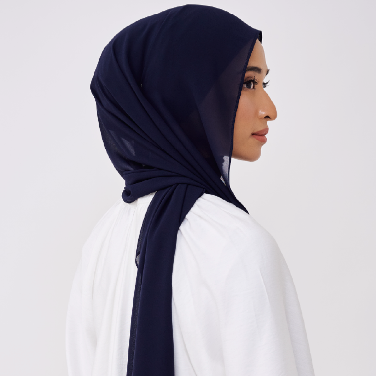 NADINE LOOSE SHAWL (NO INNER) - MARINE NAVY