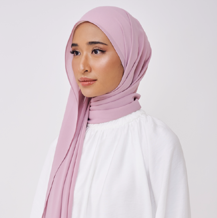 NADINE LOOSE SHAWL (NO INNER) - MAUVE GLOW