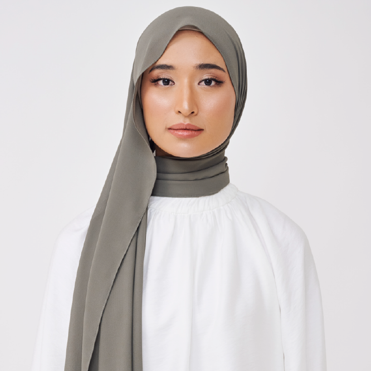 NADINE LOOSE SHAWL (NO INNER) - ORGANIC GREEN