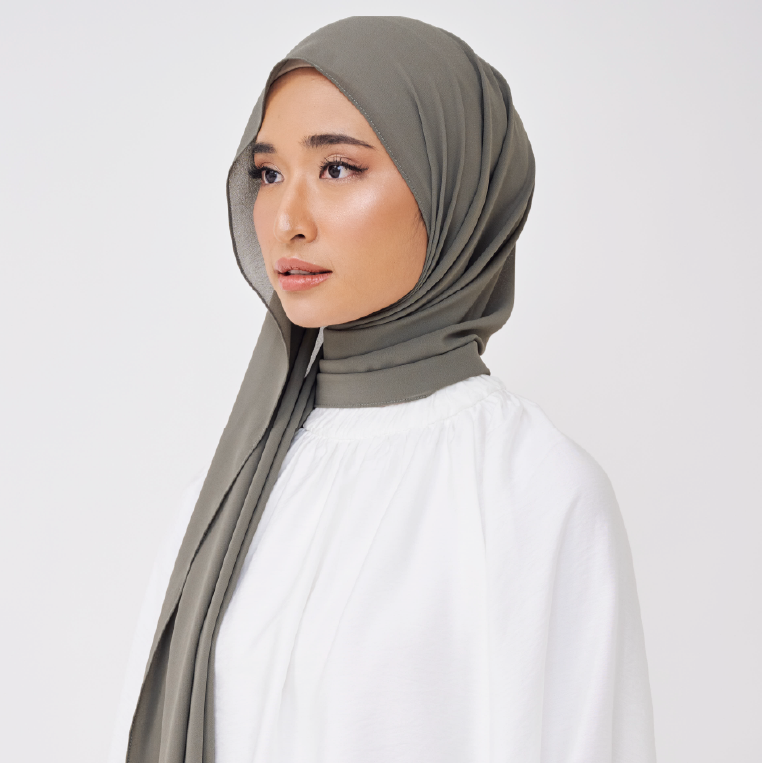 NADINE LOOSE SHAWL (NO INNER) - ORGANIC GREEN