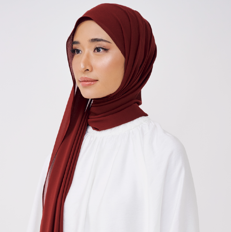 NADINE LOOSE SHAWL (NO INNER) - RASBERRY