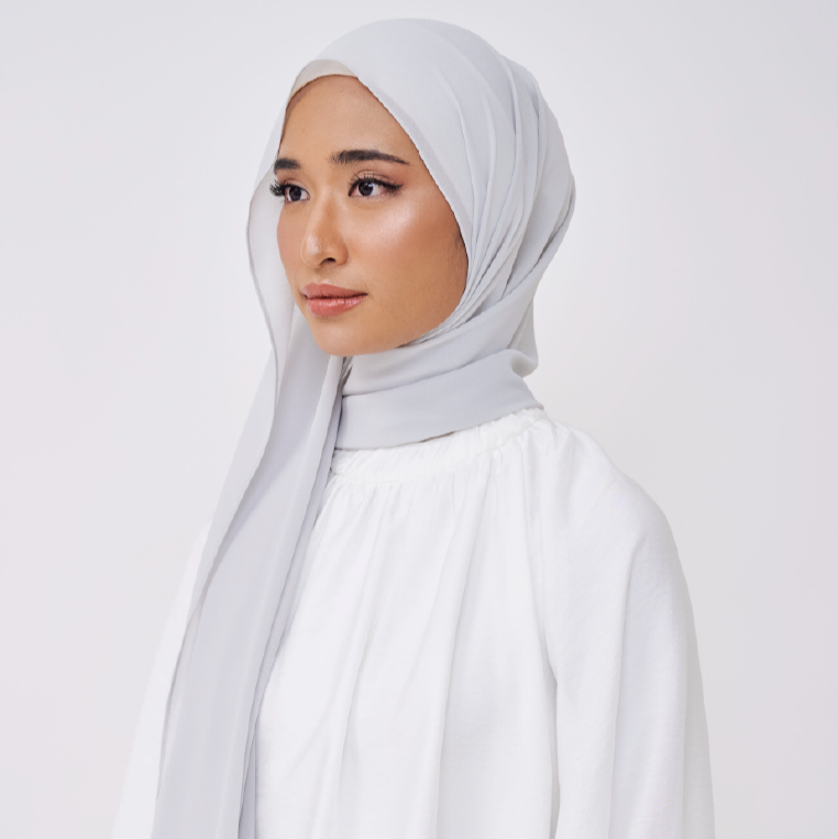 NADINE LOOSE SHAWL (NO INNER) - RHINO GREY