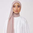 NADINE LOOSE SHAWL (NO INNER) - SAND NUDE