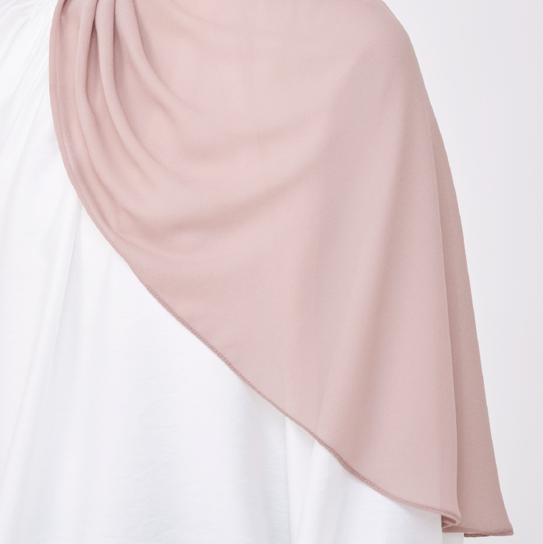 NADINE HALF MOON INSTANT SHAWL - SAND NUDE
