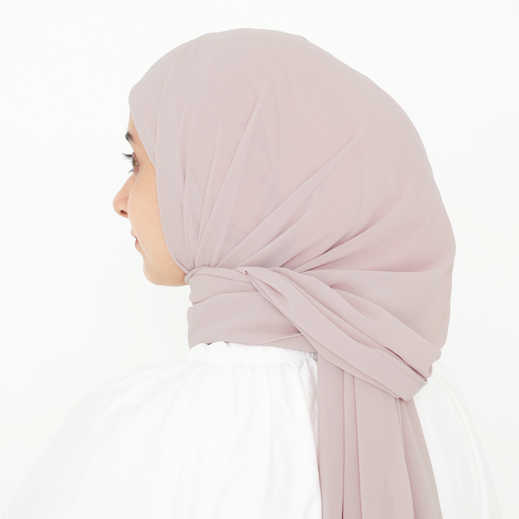 ELZA INSTANT SHAWL - NUDE PINK