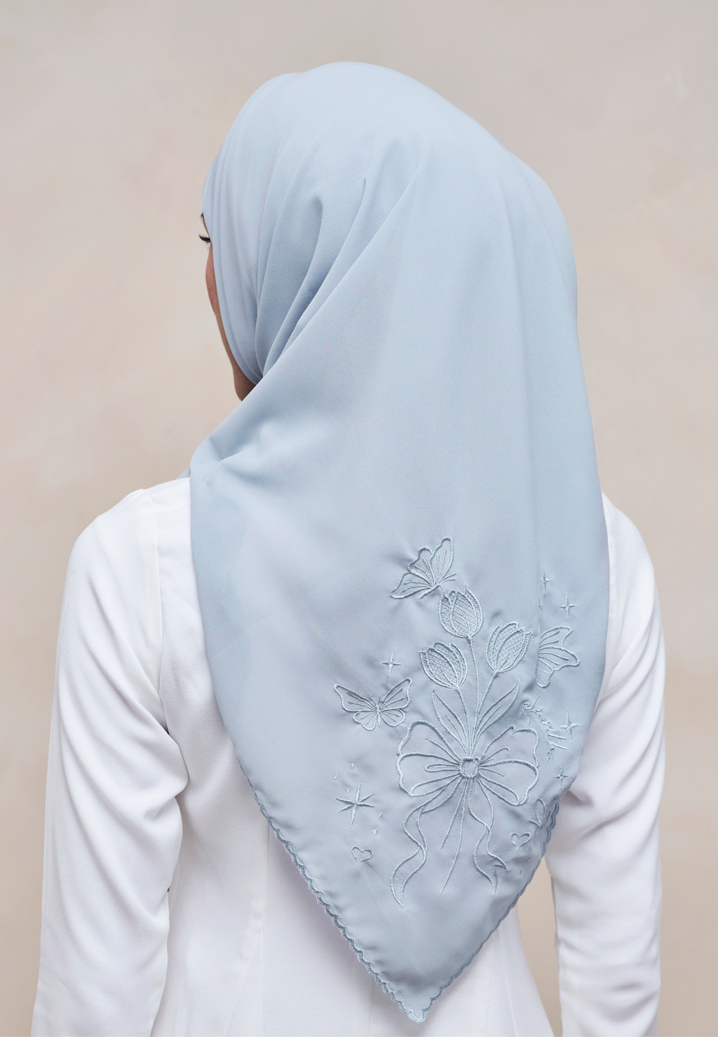 RENDA LOOSE BAWAL IN BIRU MUDA