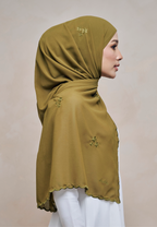 RONA INSTANT SHAWL IN HIJAU LUMUT