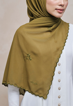 RONA INSTANT SHAWL IN HIJAU LUMUT