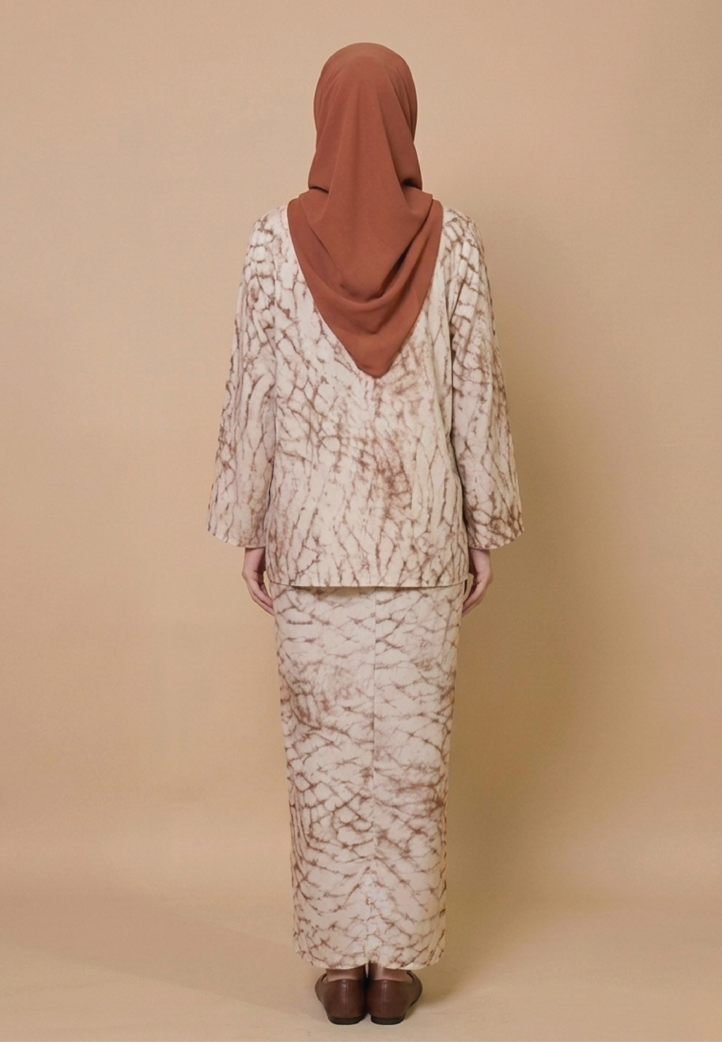 SERAYA PRINTED SET - MARBLE BRICK