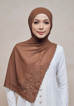 SERIKANDI INSTANT SHAWL IN COKLAT