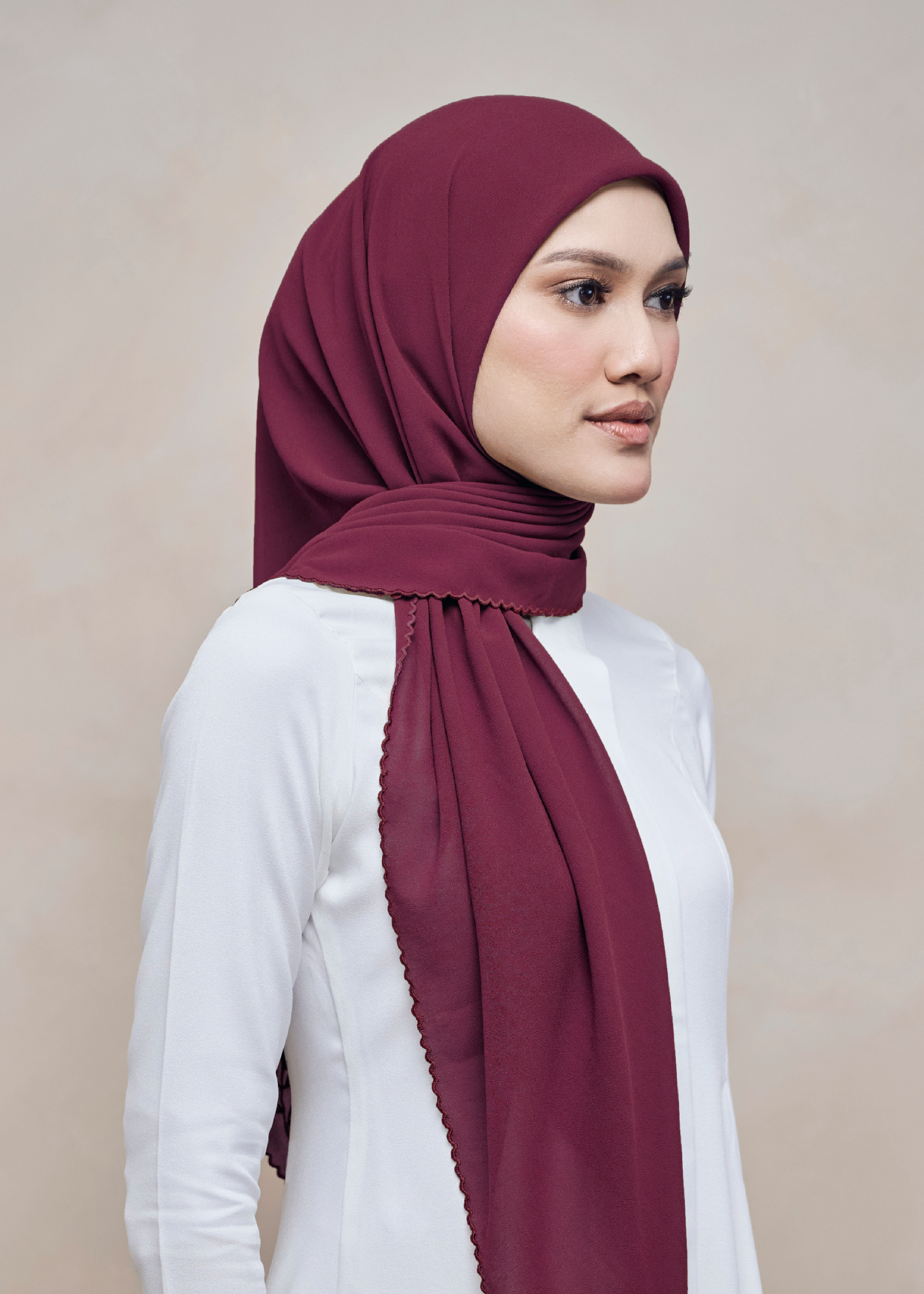 SULUR AYU LOOSE BAWAL IN MERAH TUA
