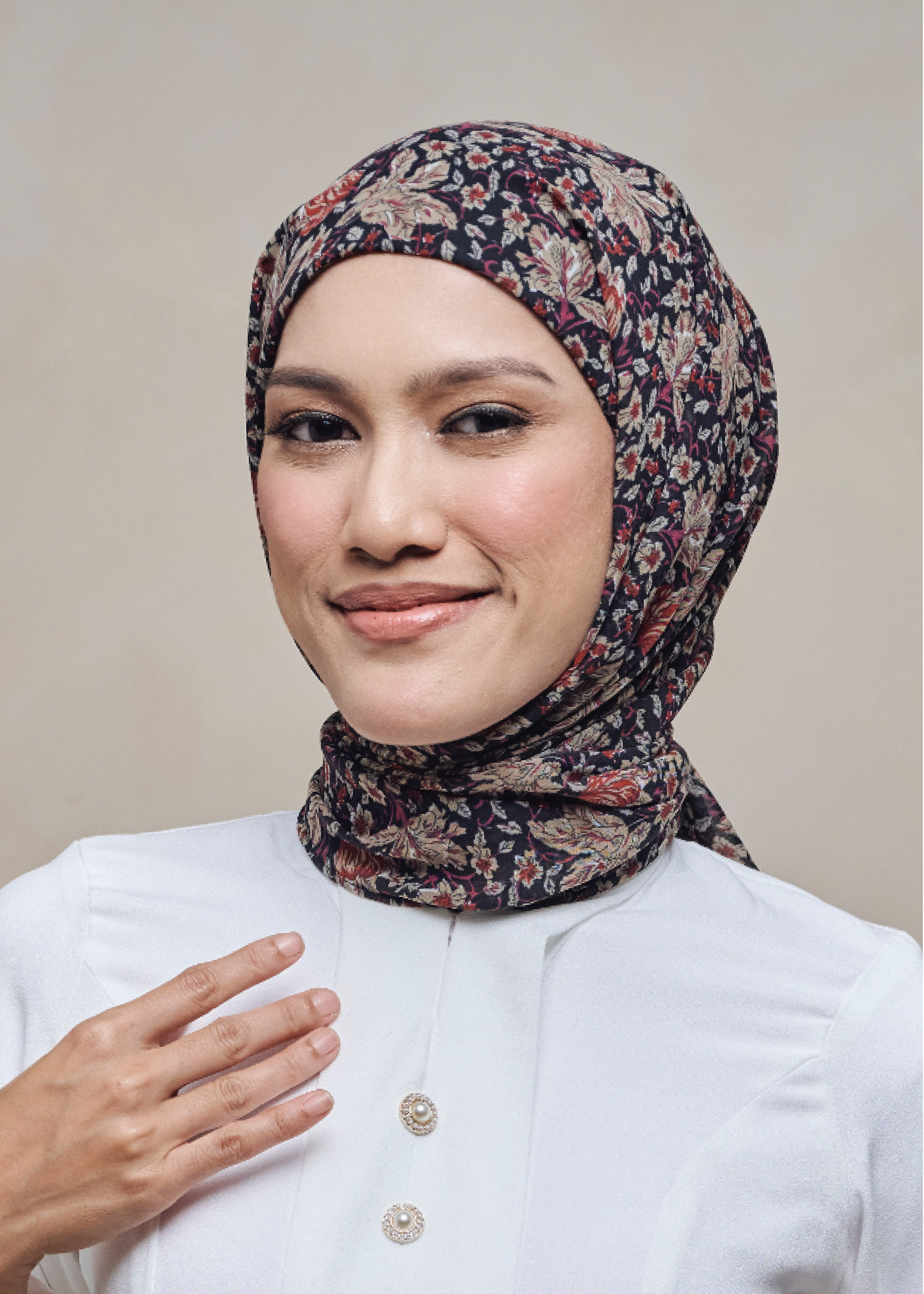 ANOM NIRMALA INSTANT PRINTED SHAWL - SEROJA