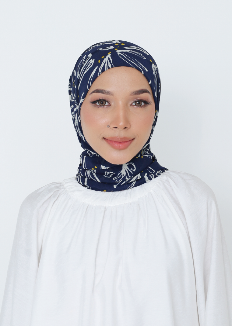 ARTISAN PRINTED INSTANT SHAWL IN THIRA